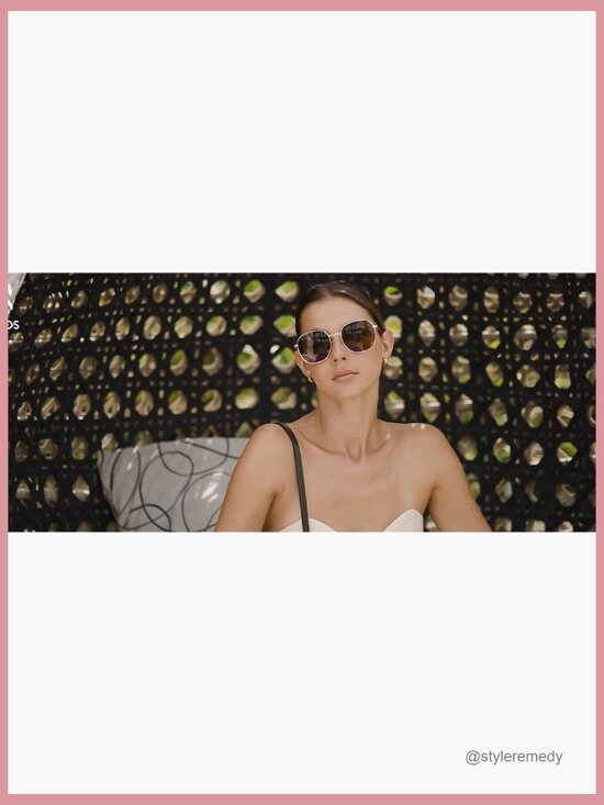 Classic Trendy Square Sunglasses with Metal Frame and UV400 Protection